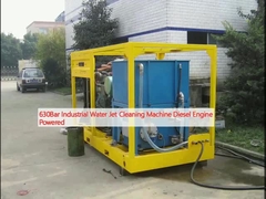 630بار ماشین تمیز کردن جت آب صنعتی موتور دیزل