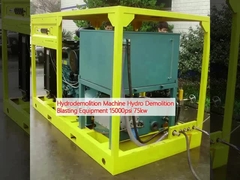 دستگاه هيدرودموليشن دستگاه هيدرودموليشن انفجار 15000psi 75kw