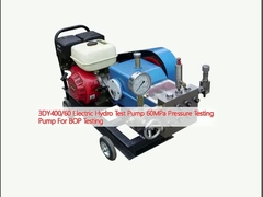 پمپ تست فشار 60 مگا پاسکال 3DY400/60 Electric Hydro Test Pump برای تست BOP