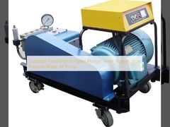 پمپ آب جت آب فشار قوی ضد انفجار مارین تریپلکس پلانجر بلستر