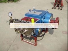 تجهیزات تمیز کردن تخلیه هیدرو جت پمپ پلانجر فشار بالا 520 بار