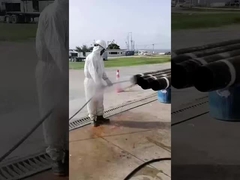 لوله های نفت داخل تمیز