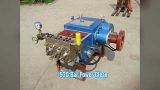 520 Bar Hydro Jet Drain Cleaner پمپ قدرتمند