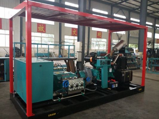 دستگاه انفجار آب جت با فشار بالا 17000 Psi برای حذف علامت گذاری جاده زنگ زدگی رنگ