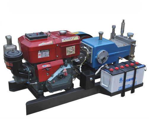 750bar فشار بالا Hydro Blaster دستگاه هیدروبلاستینگ با موتور دیزلی