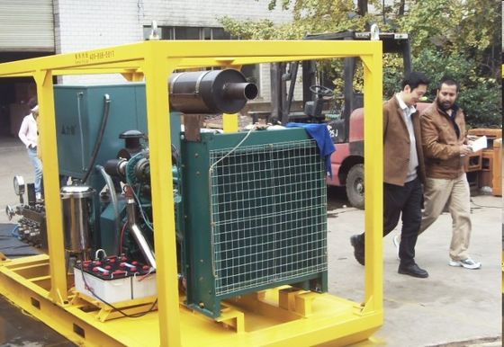 20000psi قابل حمل دیزل واشر فشار قوی پمپ آب هیدروبلستر
