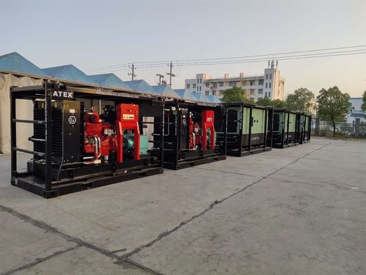 پمپ جت آب فشار قوی ATEX Zone 2 با ضد انفجار قاب بالابر DNV