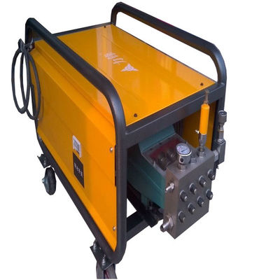 5.6L/ Min 10000 Psi پمپ آزمایش فشار لوله هیدرولیک پمپ آزمایش هیدرو