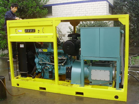 600bar 75kw واگن برقی تمیز کننده فشار قوی واشر موتور قدرت تمیز کردن فشار