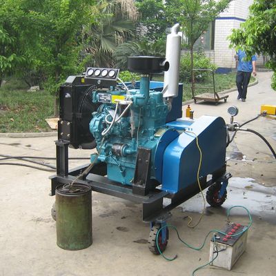 ماشین تمیز کردن جت آب 15kw 450bar ماشین فاضلاب جت آب