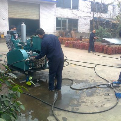 ماشین تمیز کردن جت آب 15kw 450bar ماشین فاضلاب جت آب